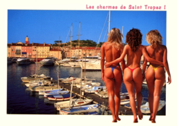 St. Tropez (Postkarte)  -  St Tropez Postcard